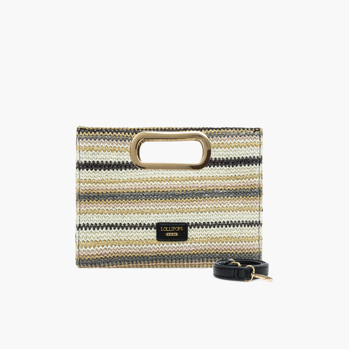 Petit sac shopper noir Sartene