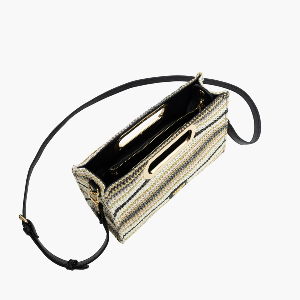 Petit sac shopper noir Sartene