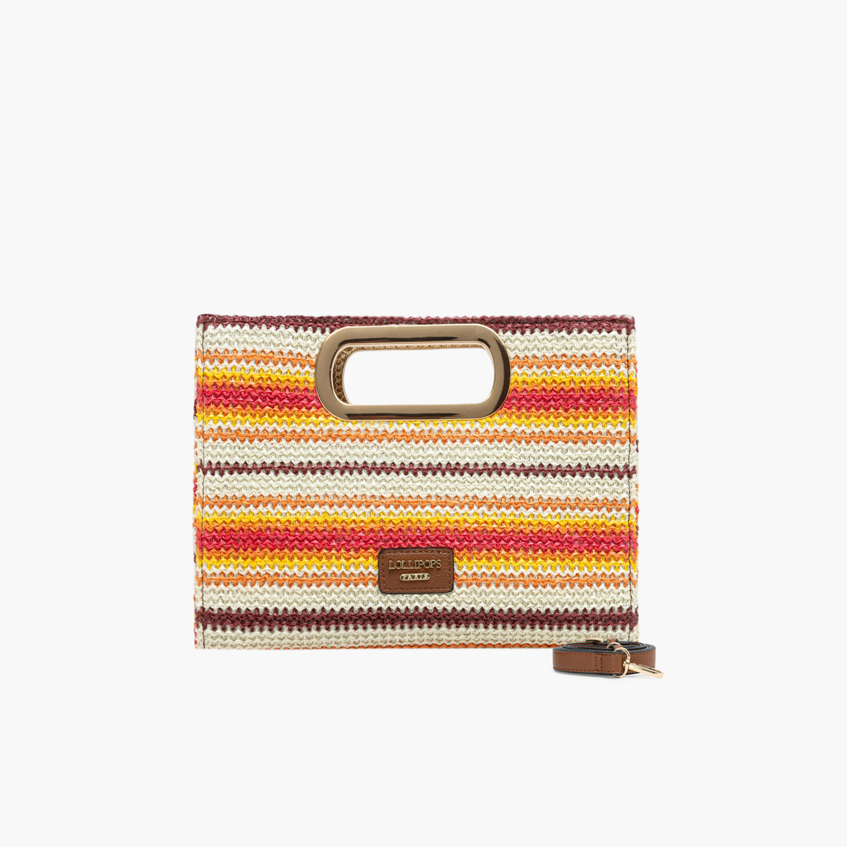Petit sac shopper orange Sartene