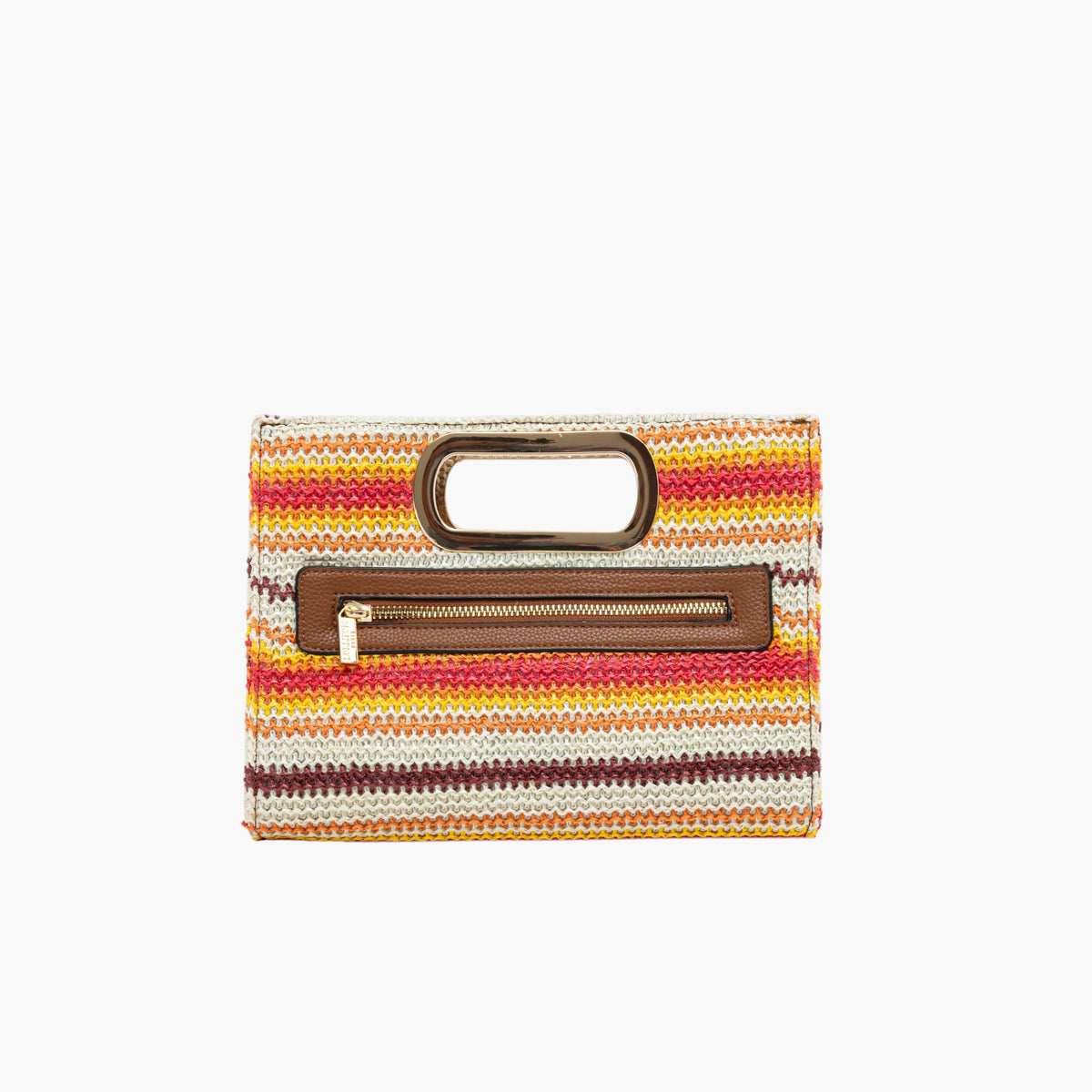 Petit sac shopper orange Sartene