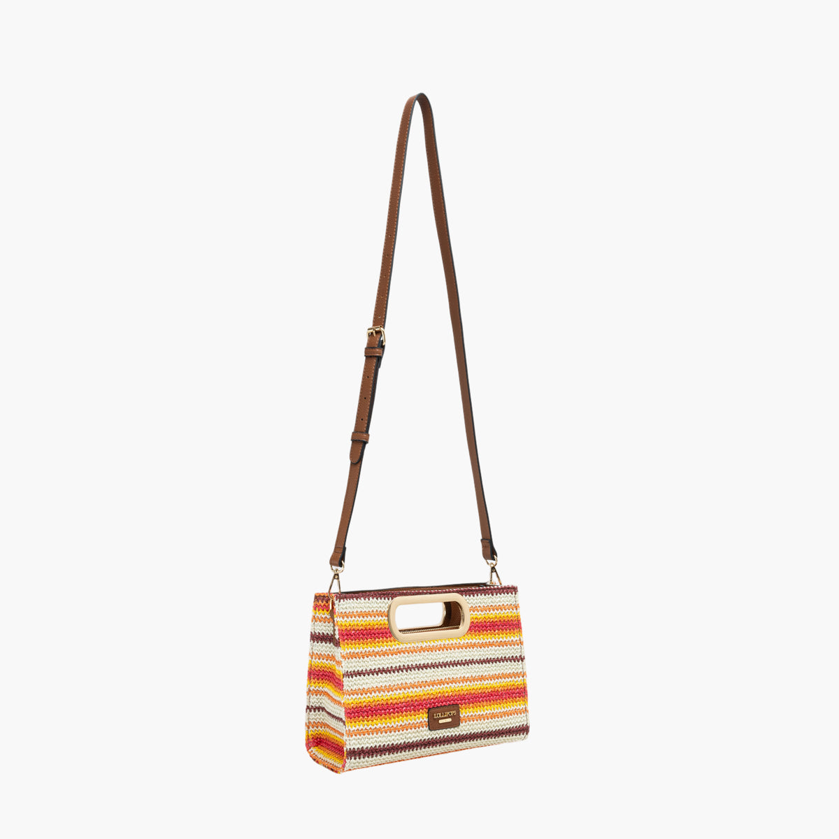 Petit sac shopper orange Sartene
