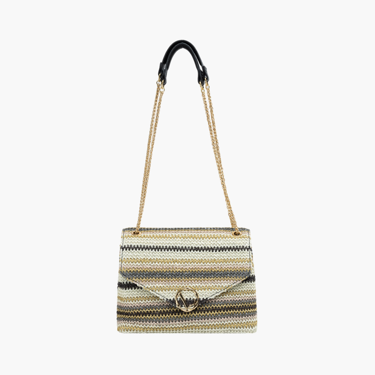 Sac porté épaule Lily noir Sartene