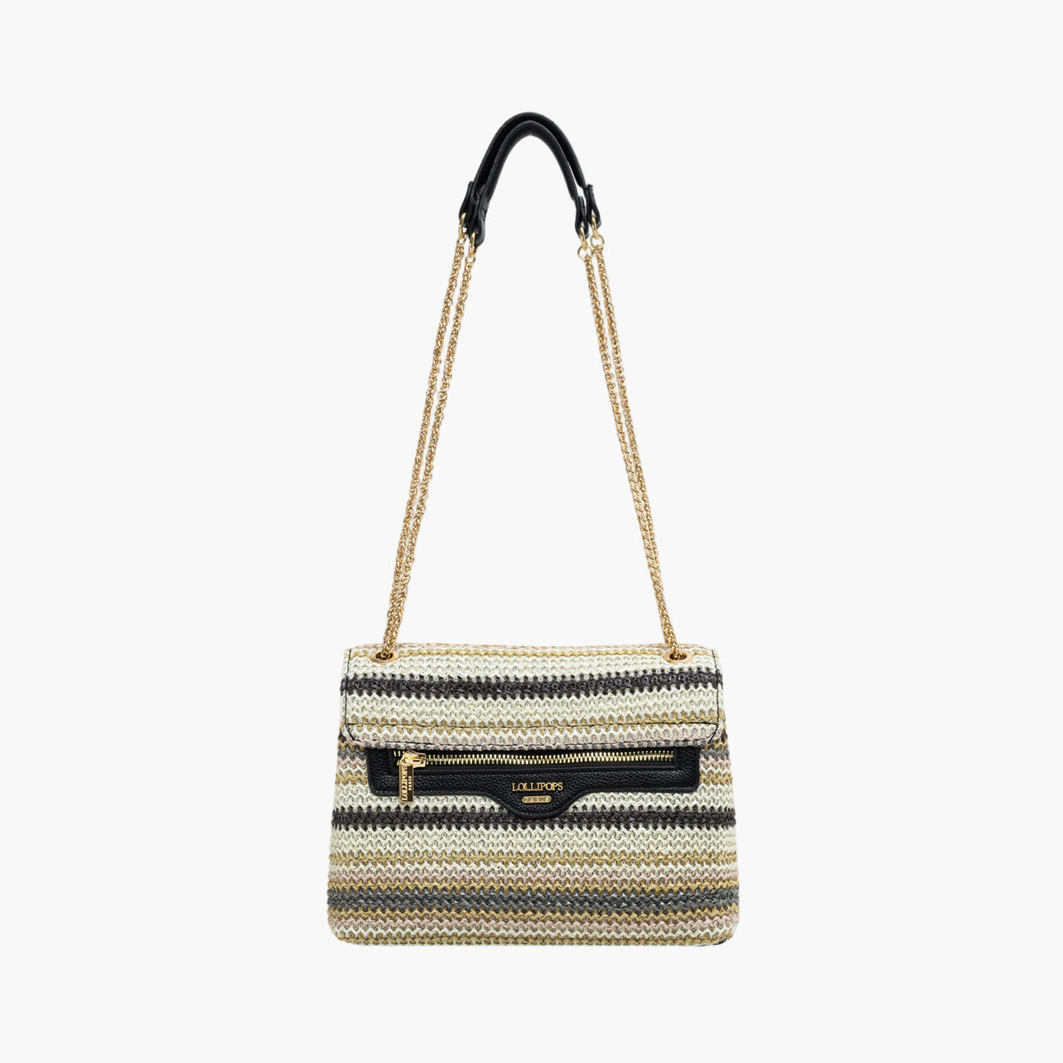Sac porté épaule Lily noir Sartene