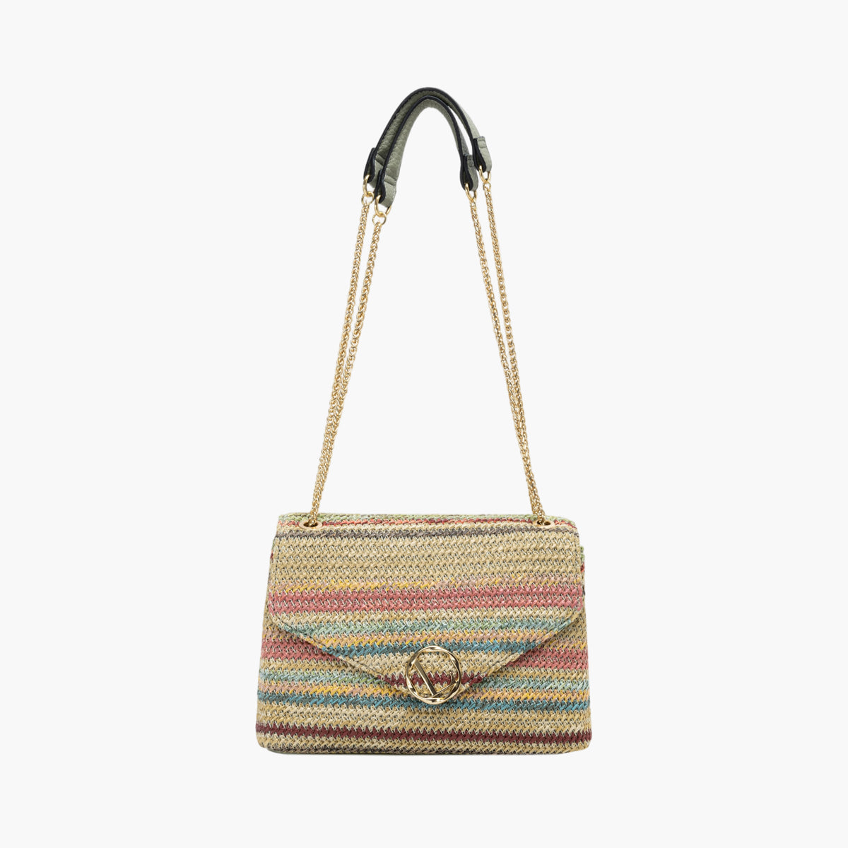 Sac porté épaule Lily vert Sartene