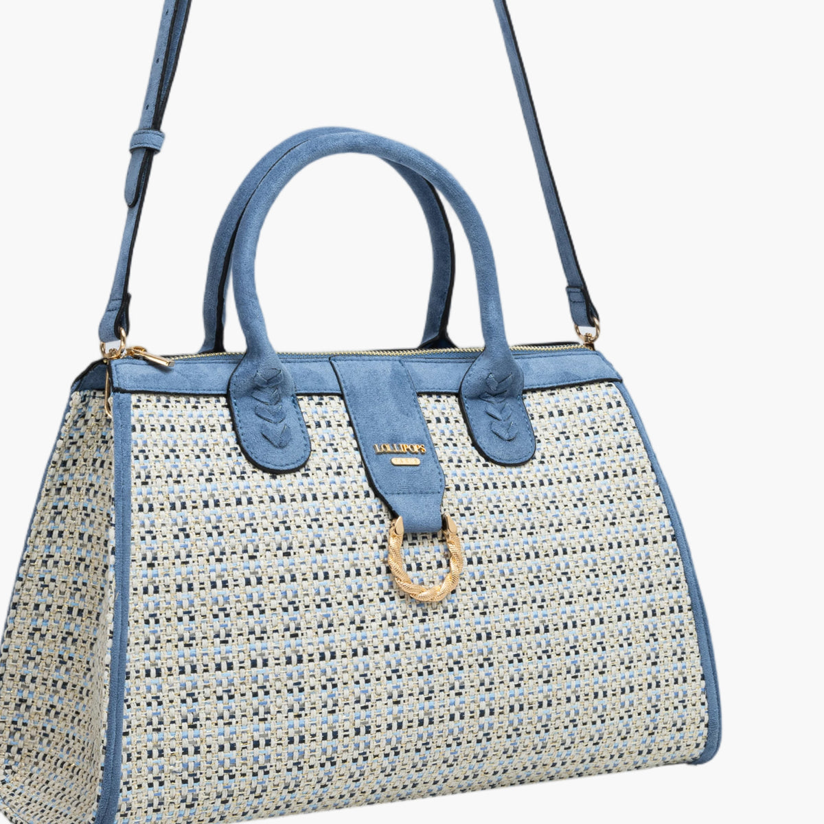Sac shopper bleu Shai