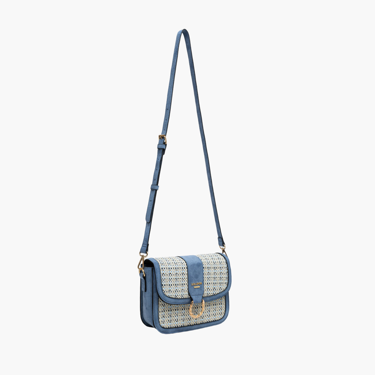 Sac porté épaule bleu Shai