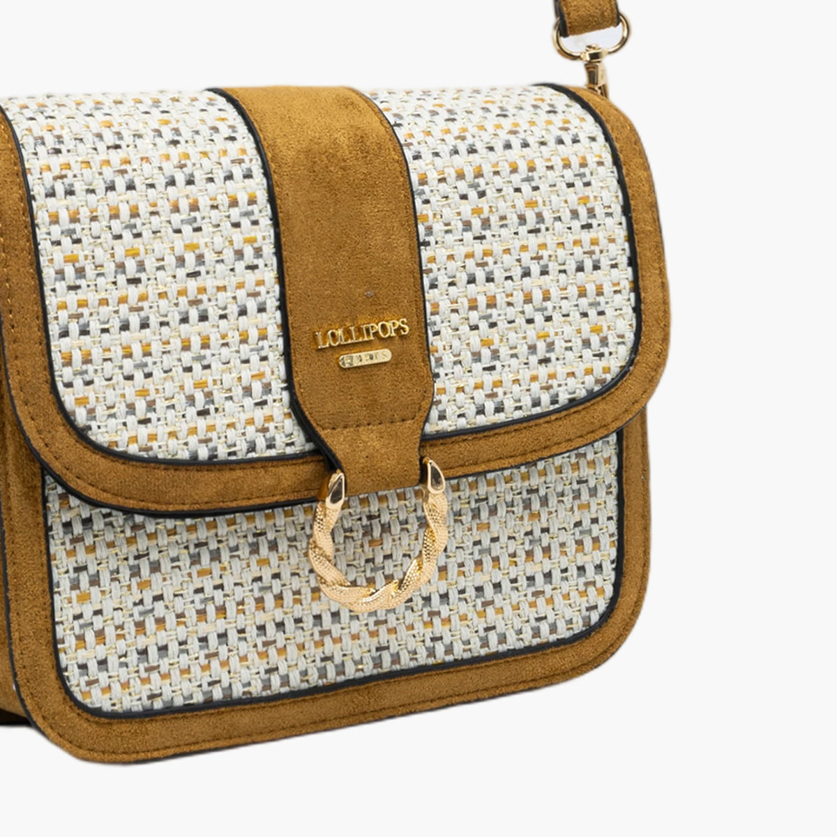 Sac porté épaule camel Shai