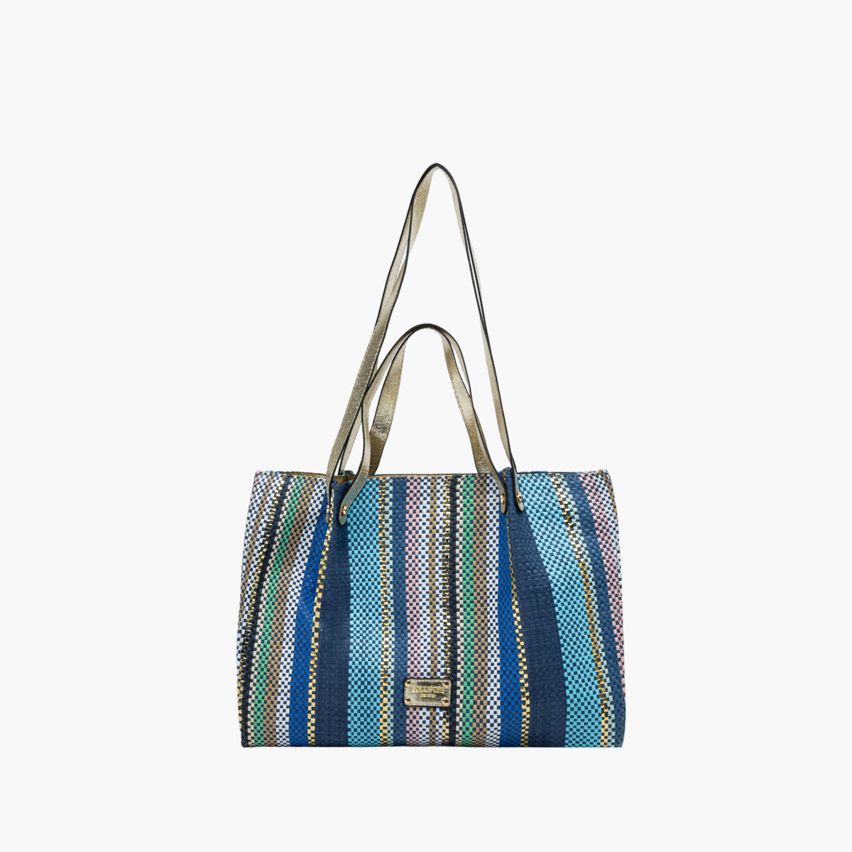 Sac shopper bleu Sunny