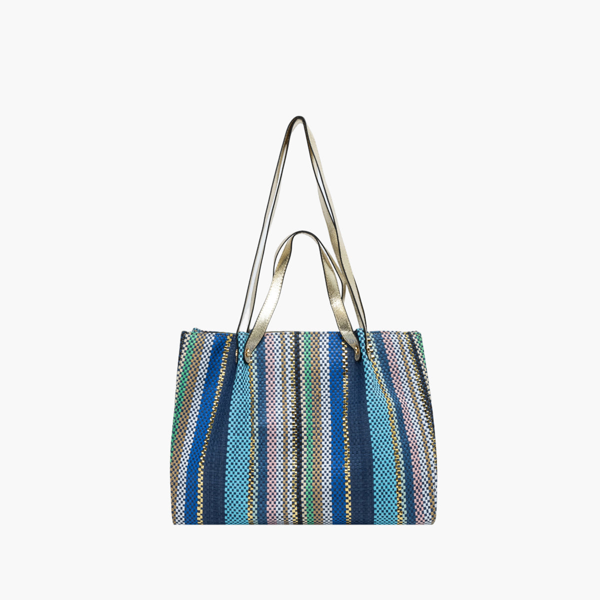 Sac shopper bleu Sunny