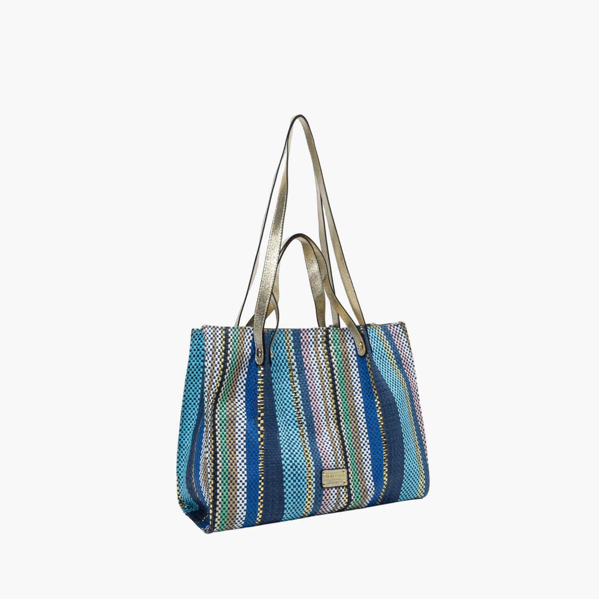 Sac shopper bleu Sunny