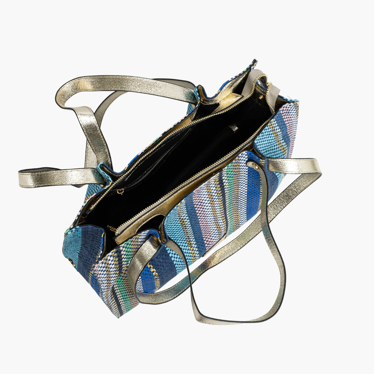 Sac shopper bleu Sunny