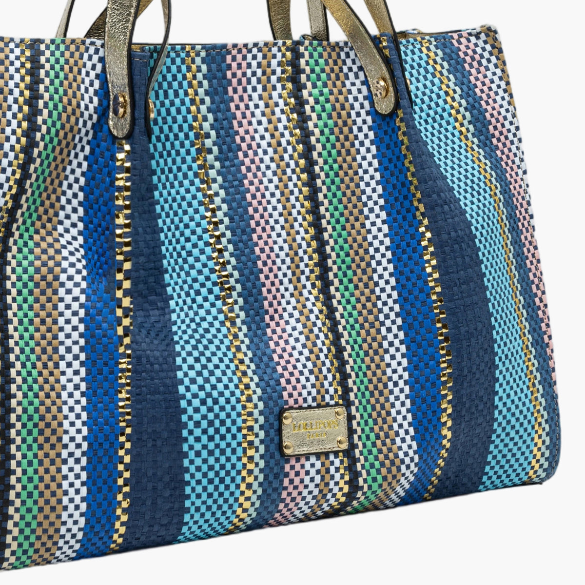 Sac shopper bleu Sunny