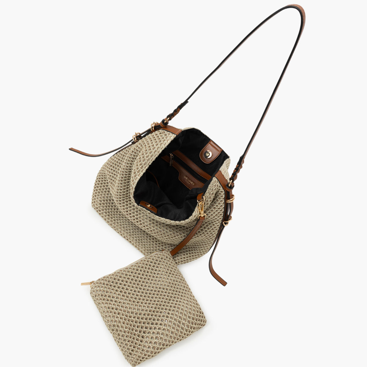 Sac hobo doré S-Ringo