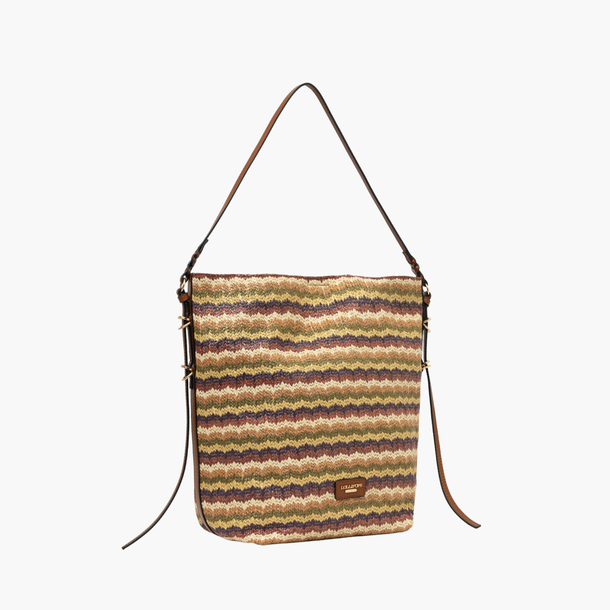 Sac hobo multicolore S-Ringo