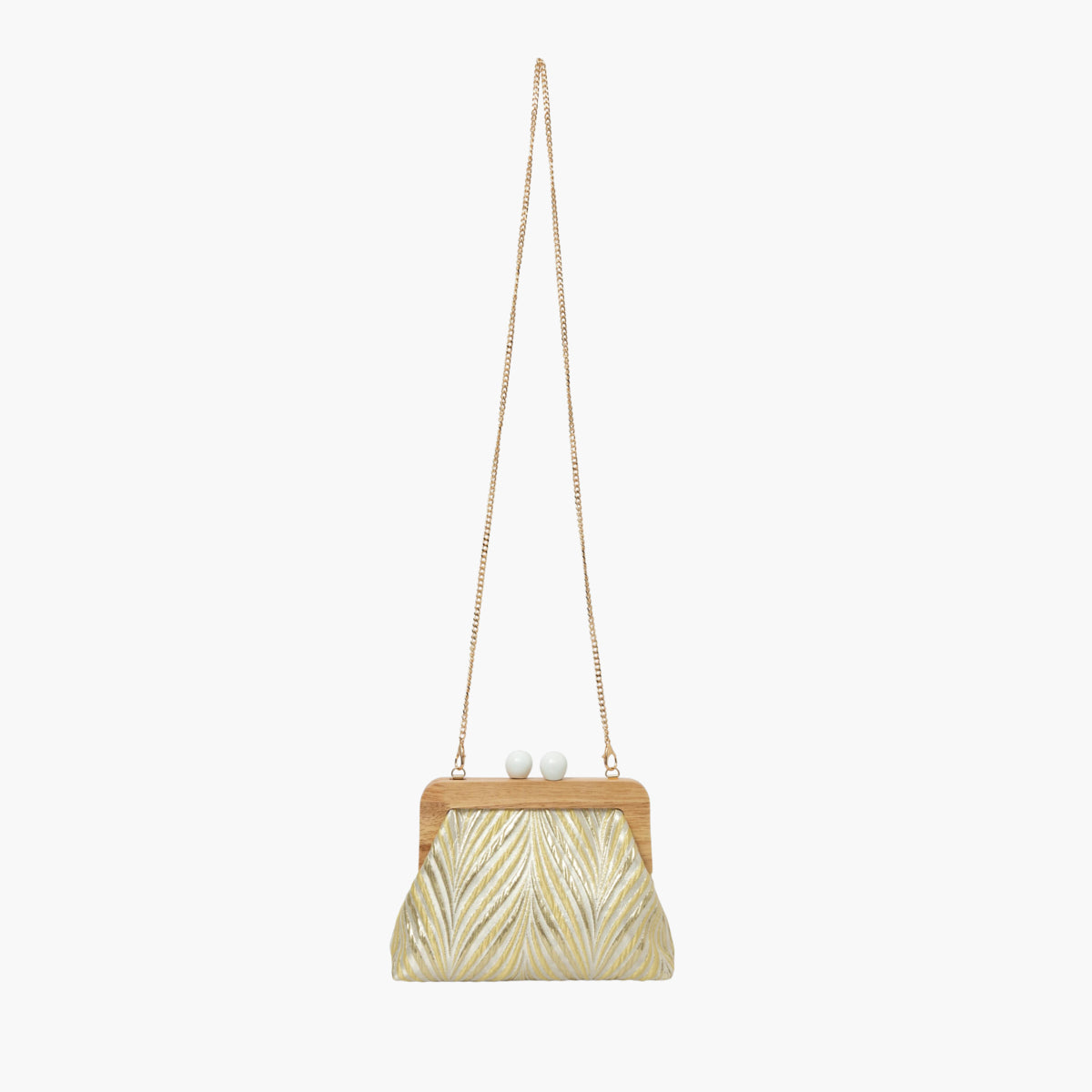 Petit sac frame jaune Swann
