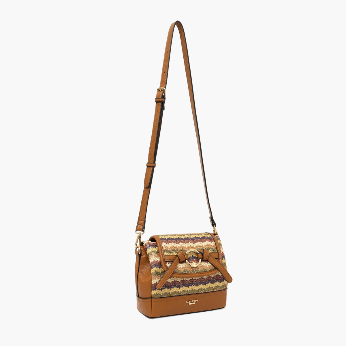 Sac porté épaule camel Steevy