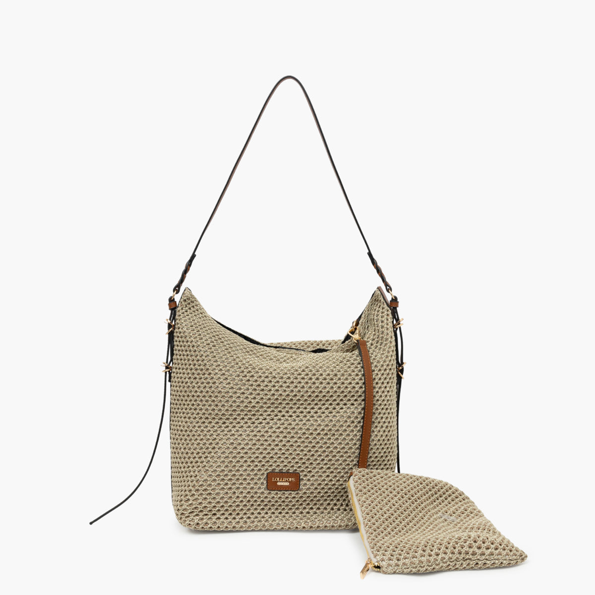 Sac hobo doré S-Ringo