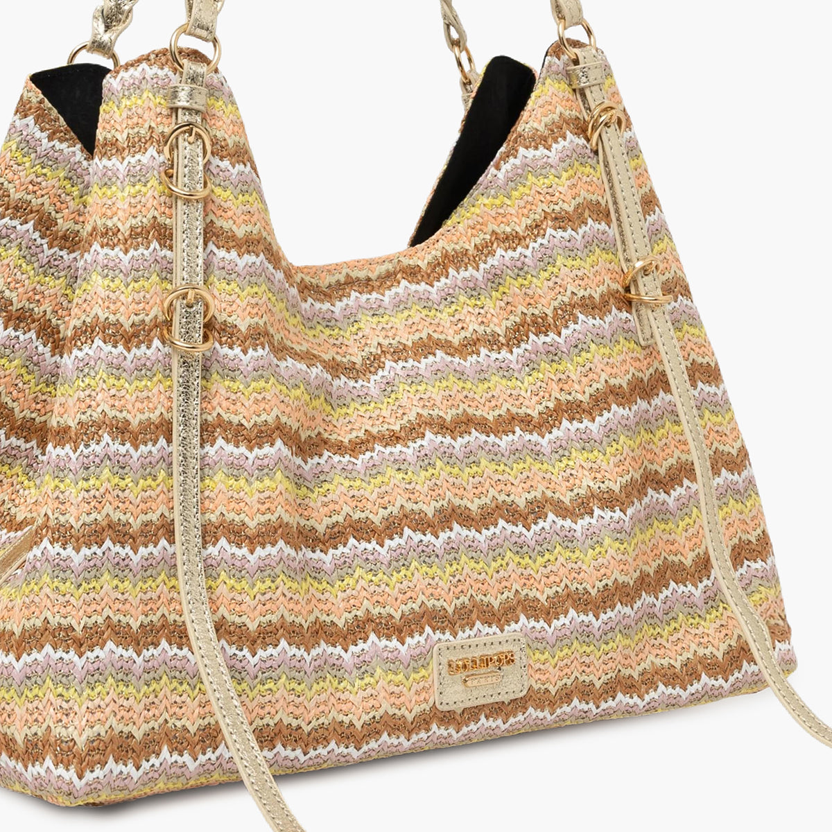 Grand sac shopper orange S-Ringo