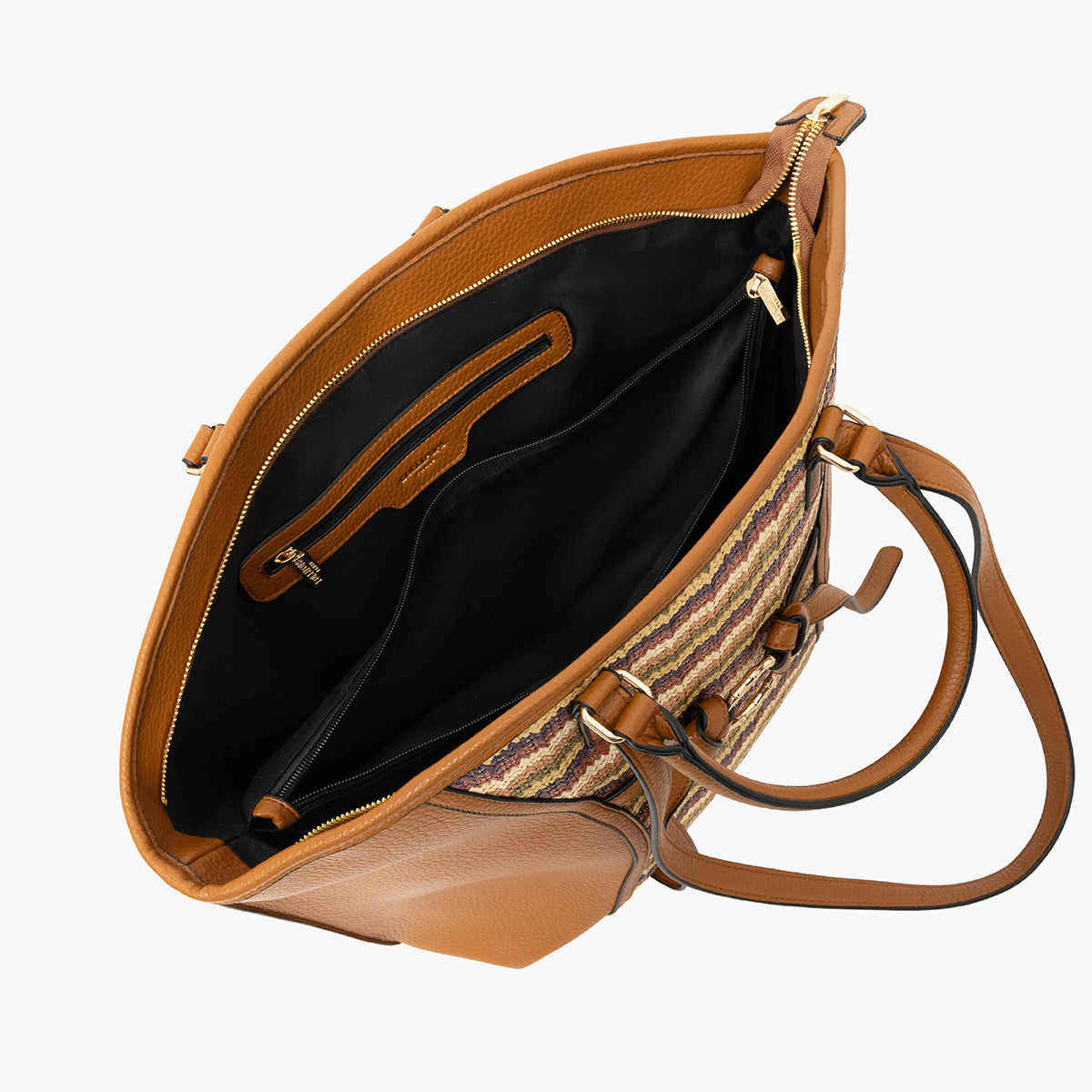 Grand sac shopper camel Steevy