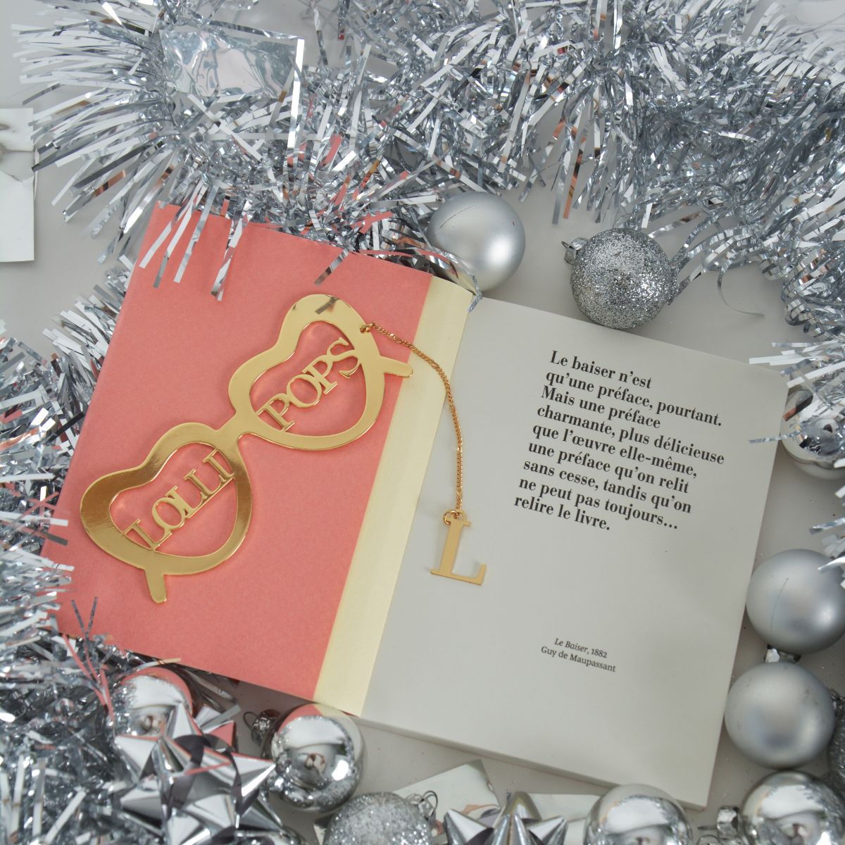 Marque-page lunettes de soleil Sylora