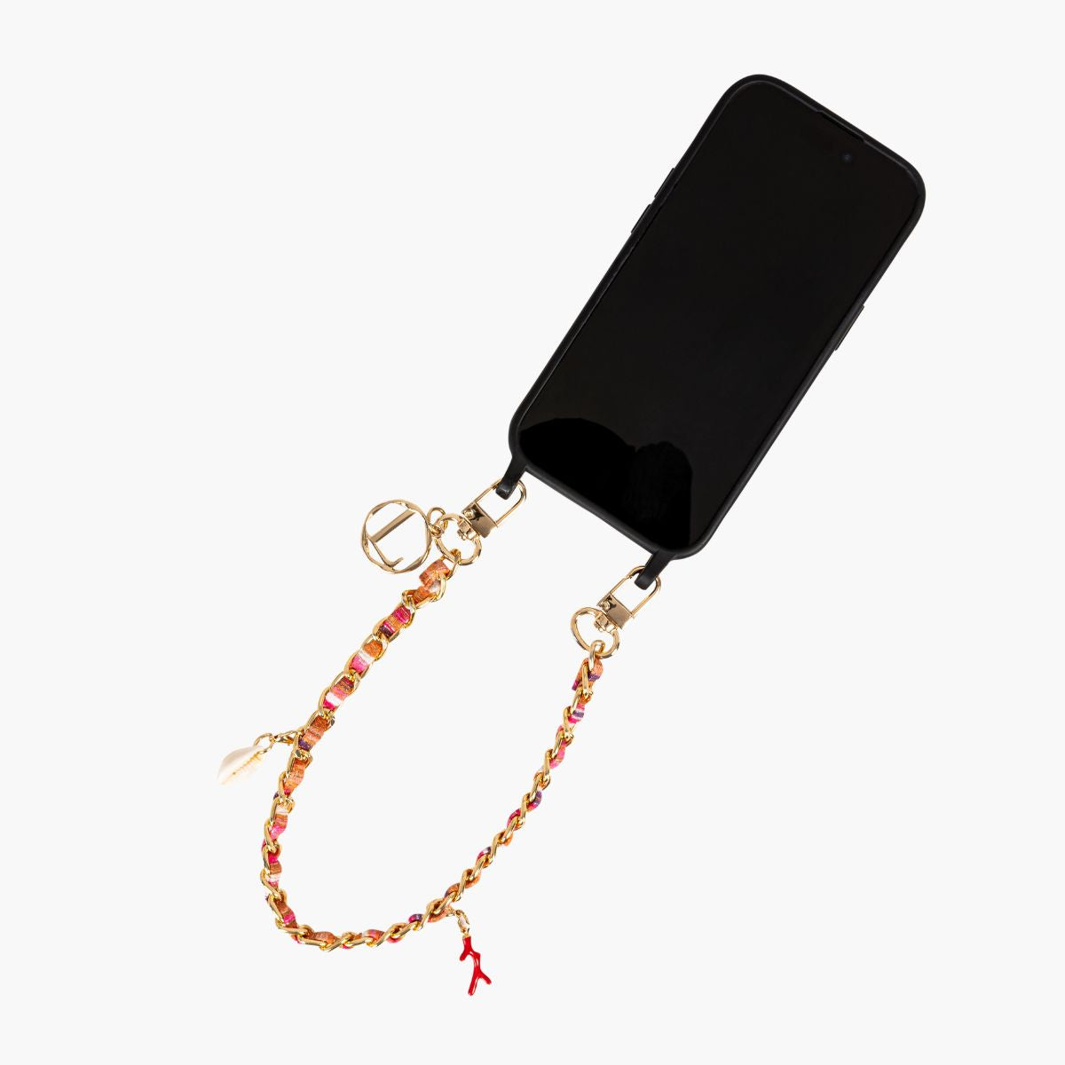 Chaine de téléphone rose Seymour