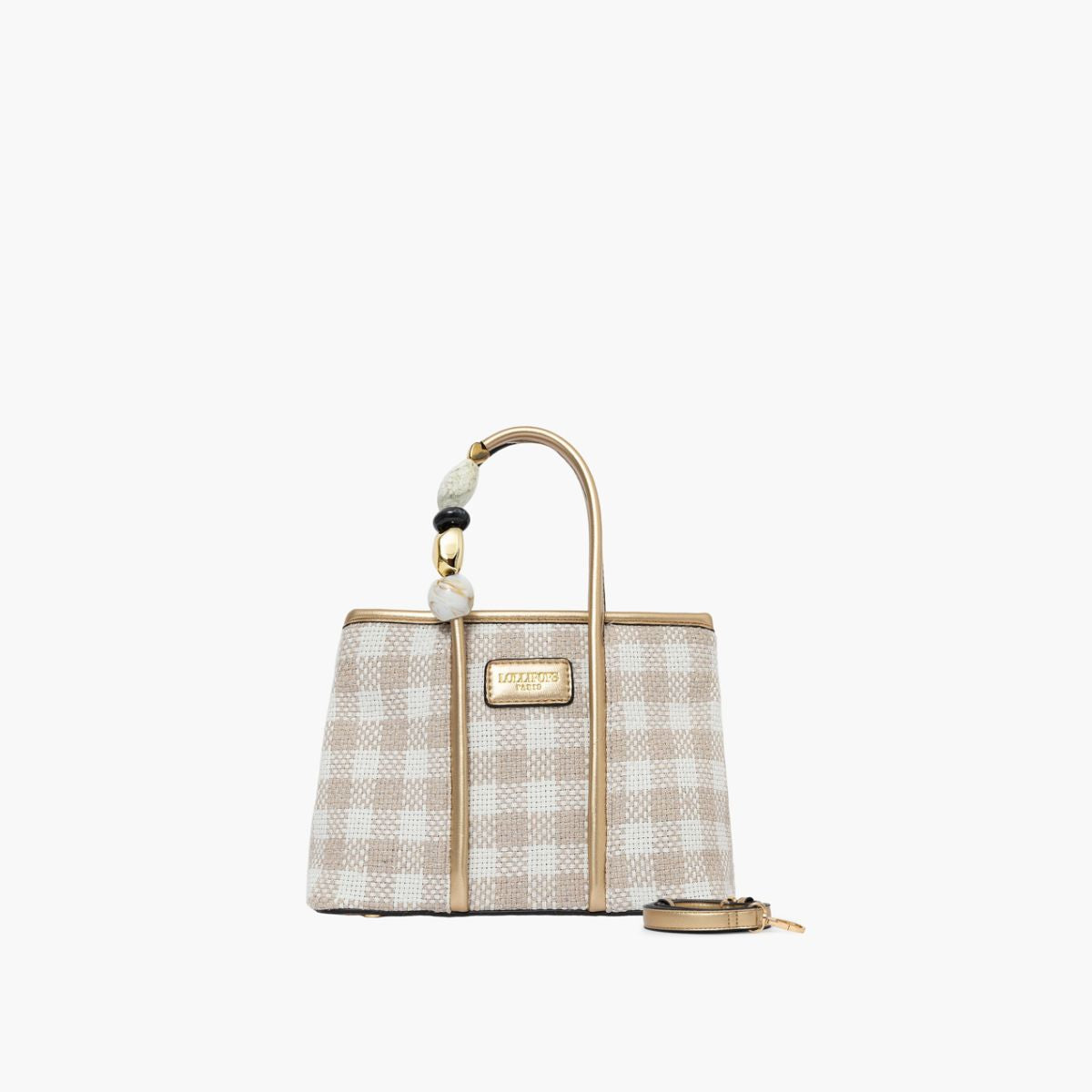 Petit sac shopper beige Samantha