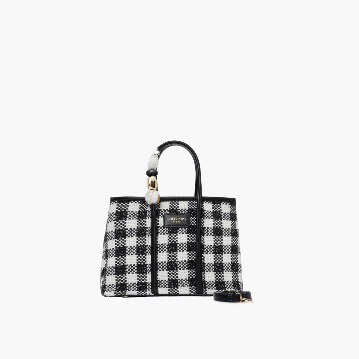 Petit sac shopper noir Samantha