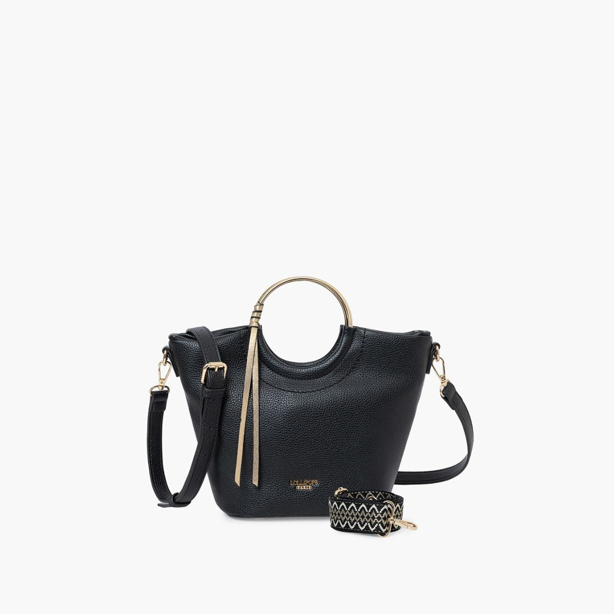 Petit sac shopper noir Sefa
