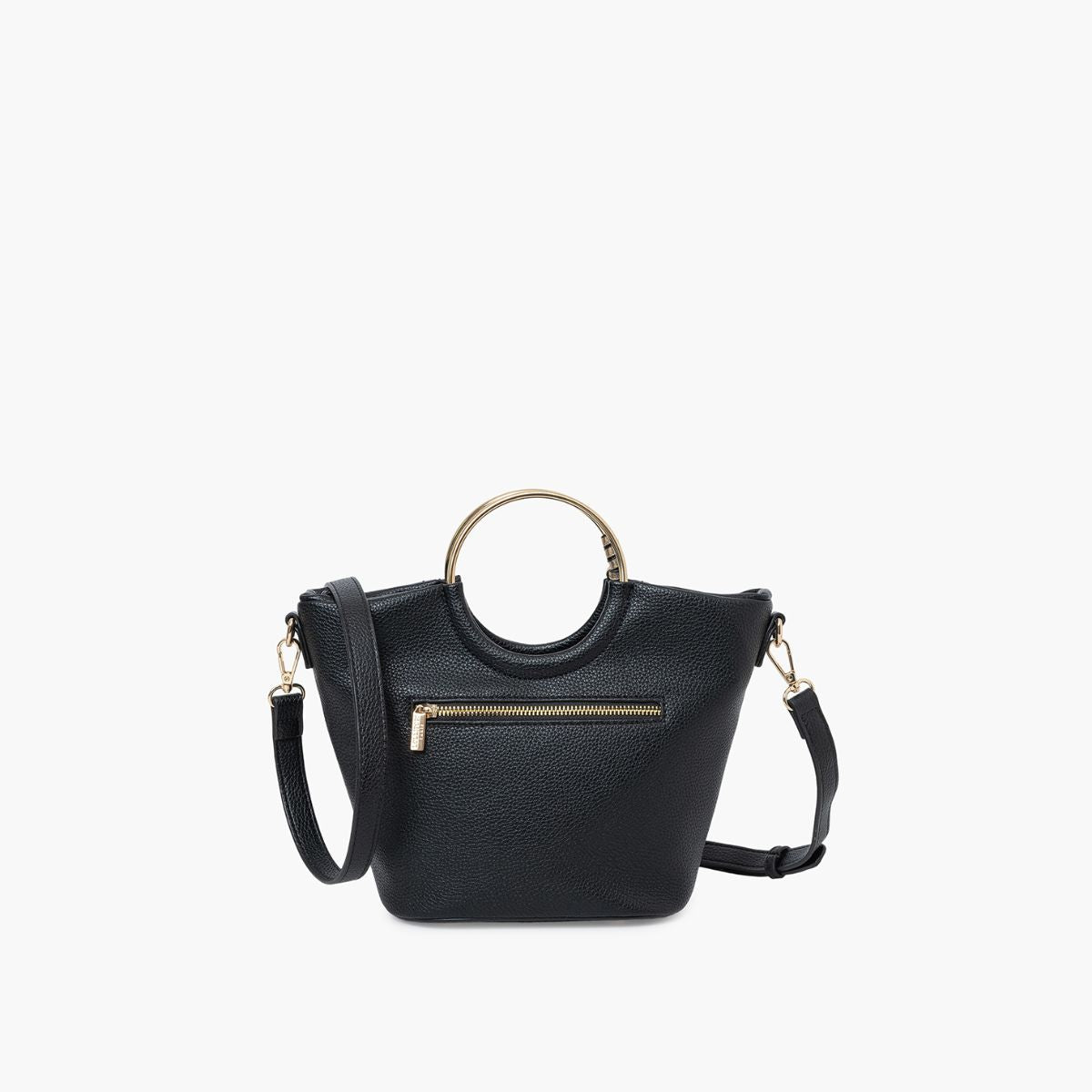 Petit sac shopper noir Sefa