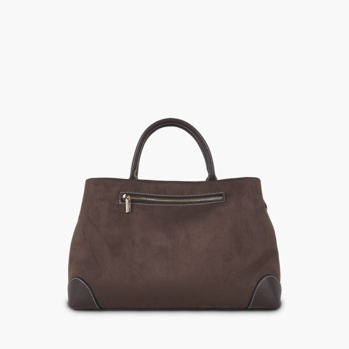 Sac shopper marron Shirley
