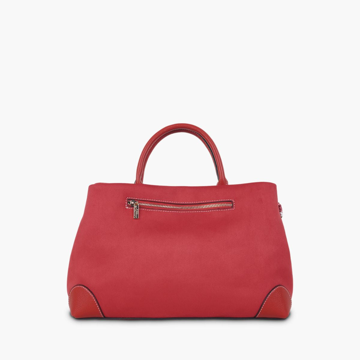 Sac shopper rouge Shirley