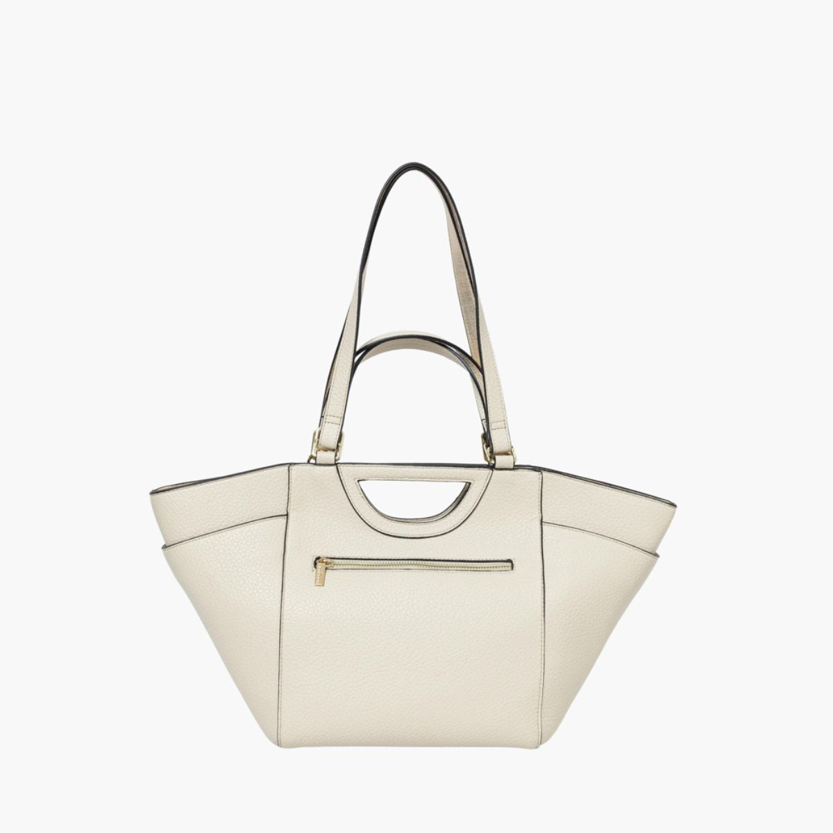 Grand sac shopper ivoire Stefie
