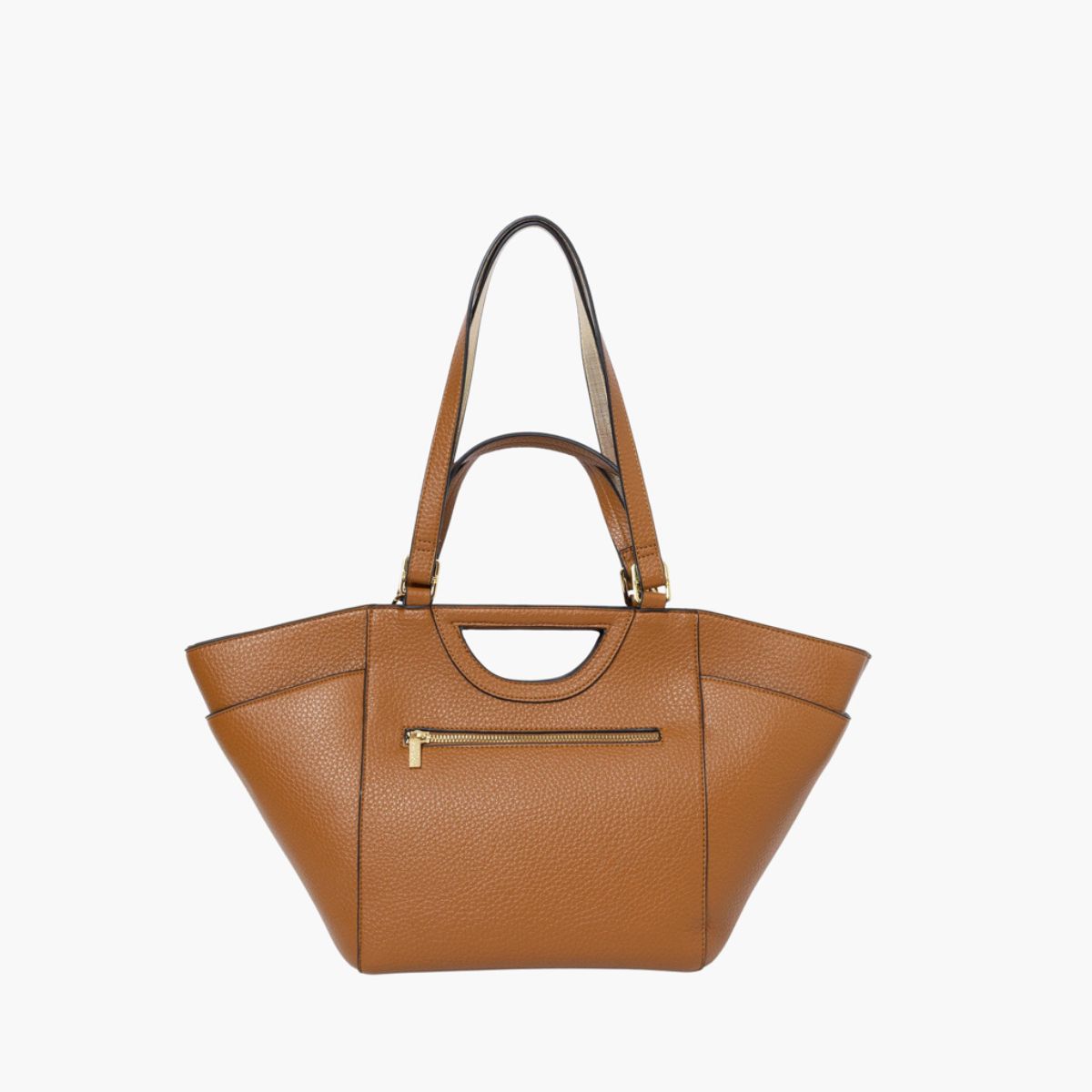 Grand sac shopper camel Stefie