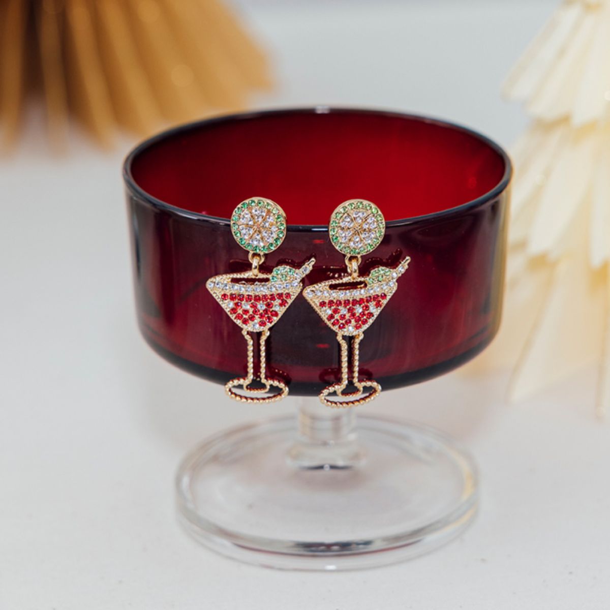 Boucles d’oreilles cocktail