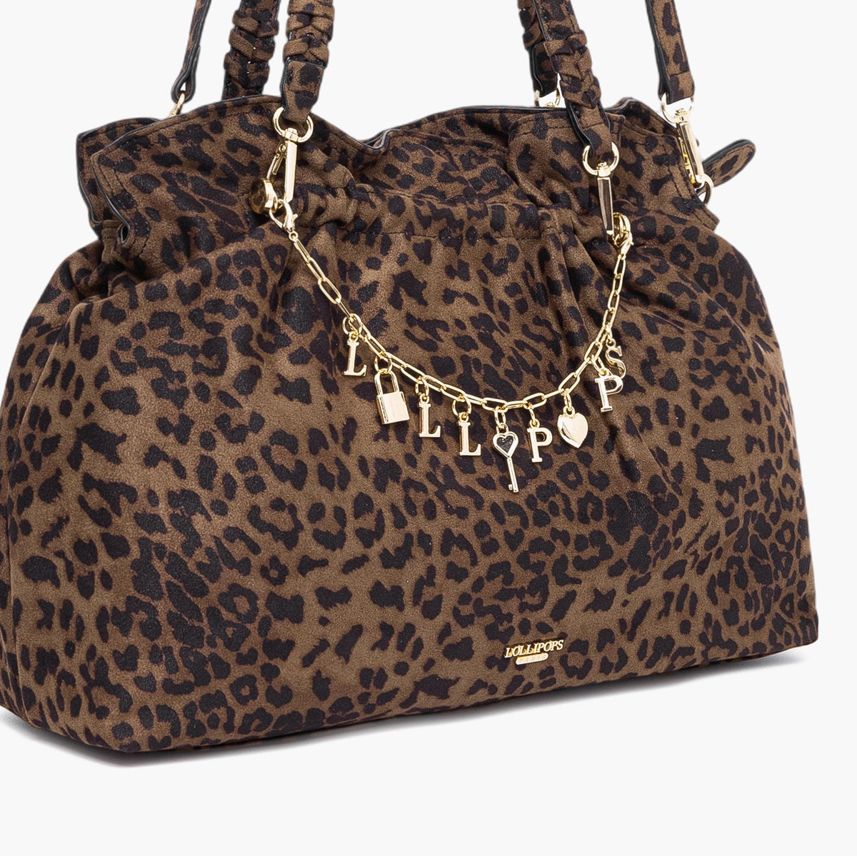 Sac shopper M léopard Teana