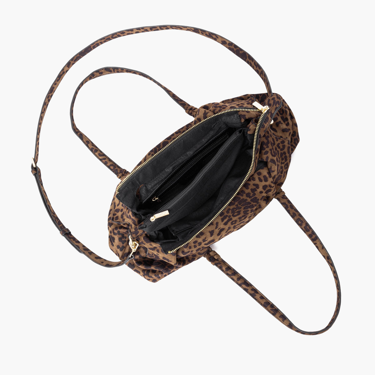 Sac shopper M léopard Teana