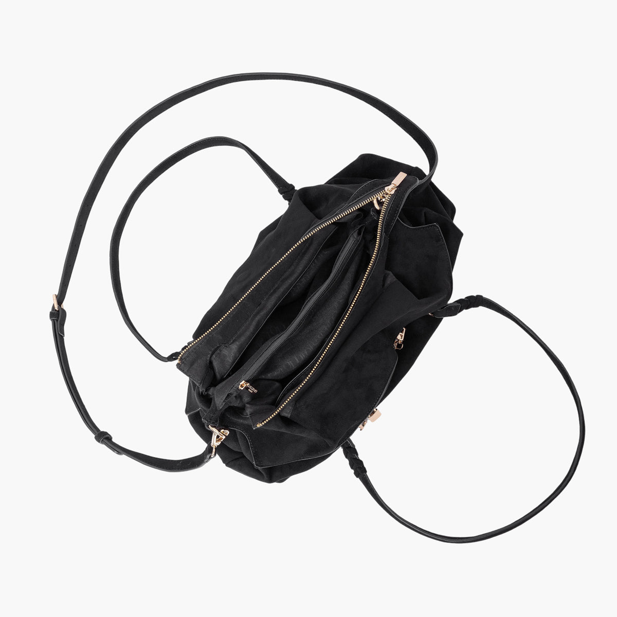 Sac shopper M noir Teana