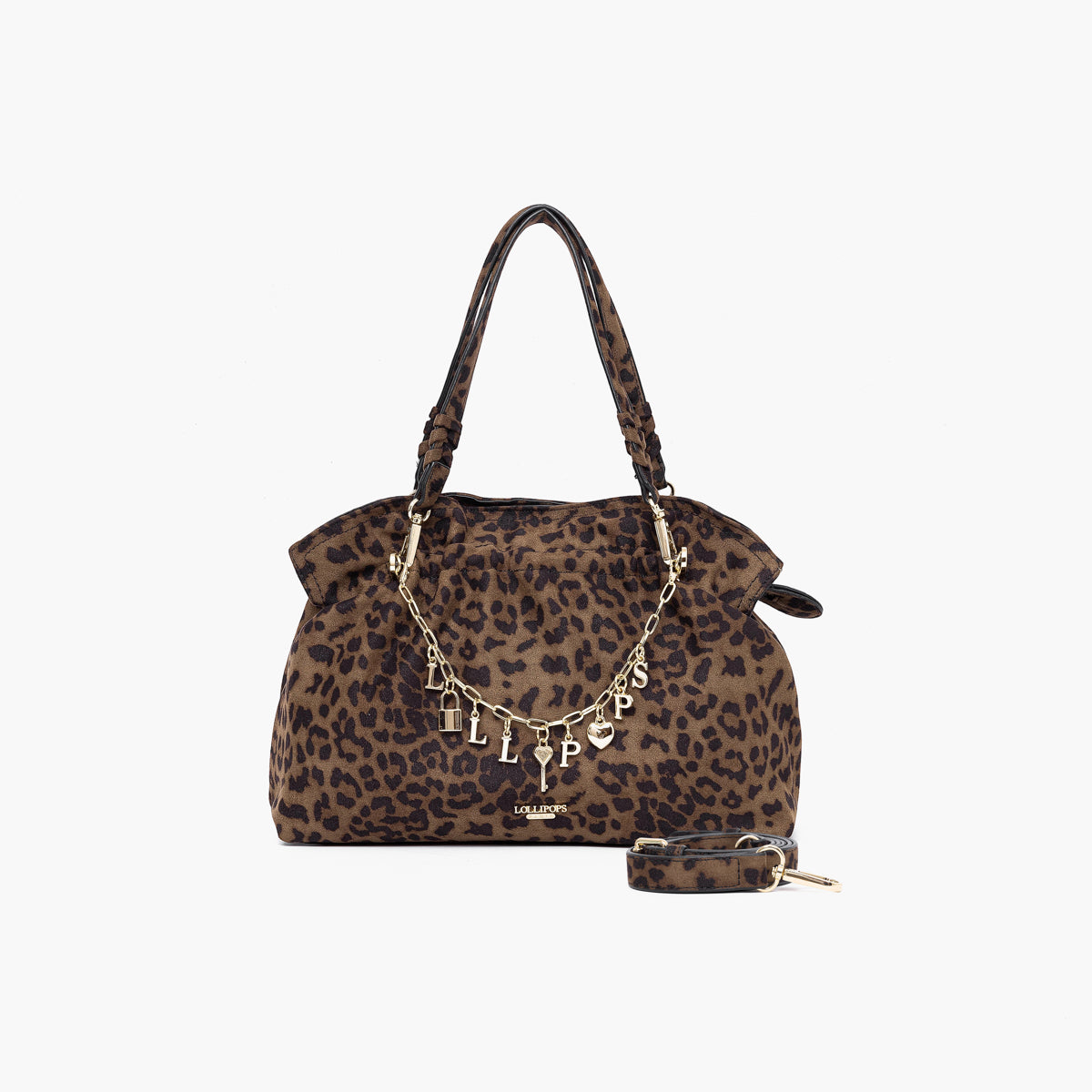 Petit sac shopper S léopard Teana
