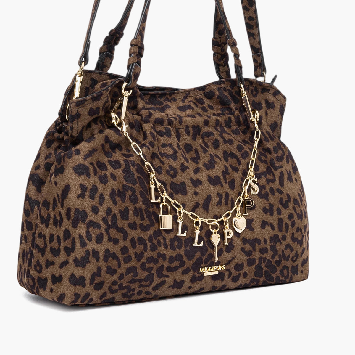 Petit sac shopper S léopard Teana