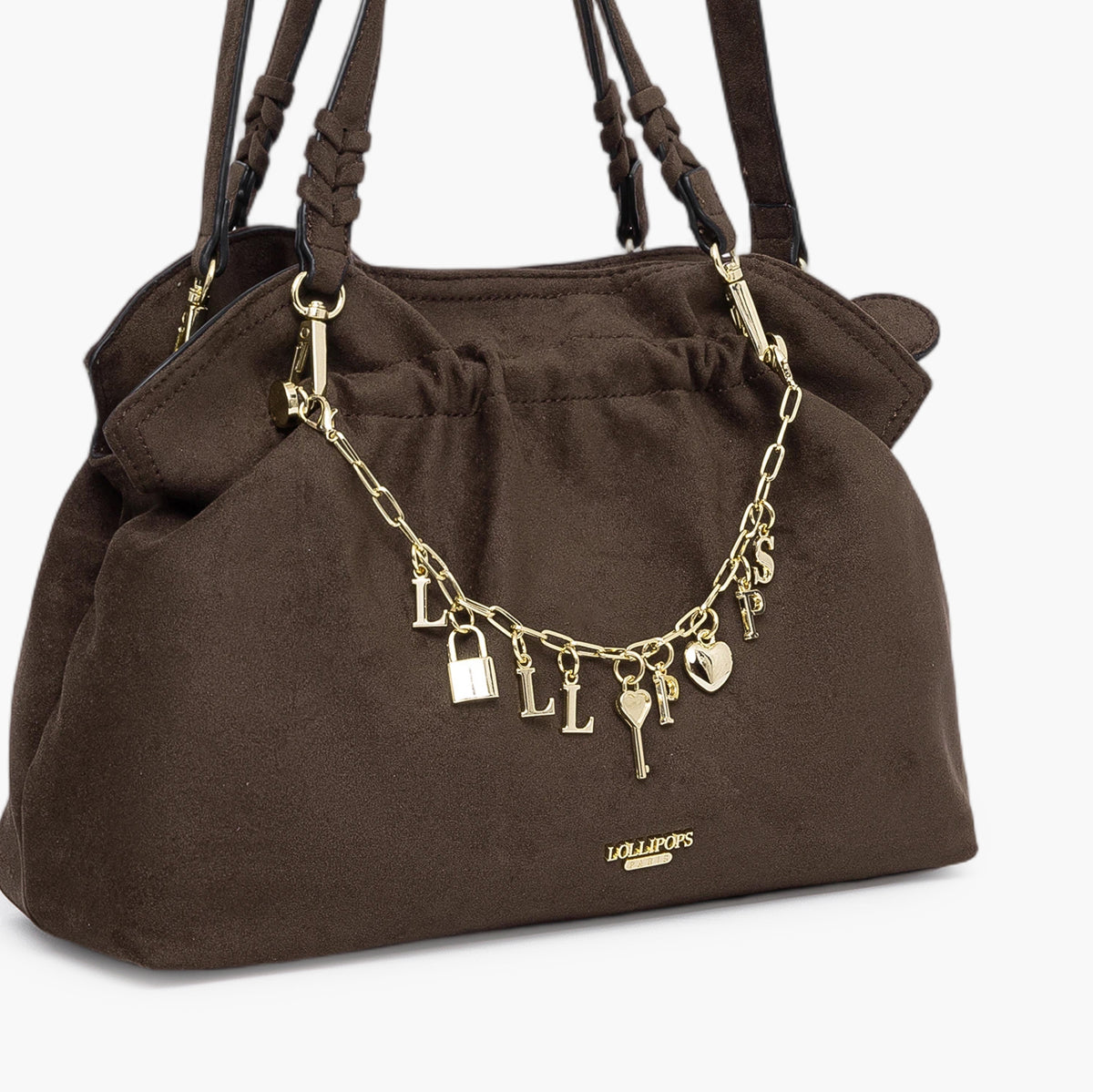 Petit sac shopper S marron Teana