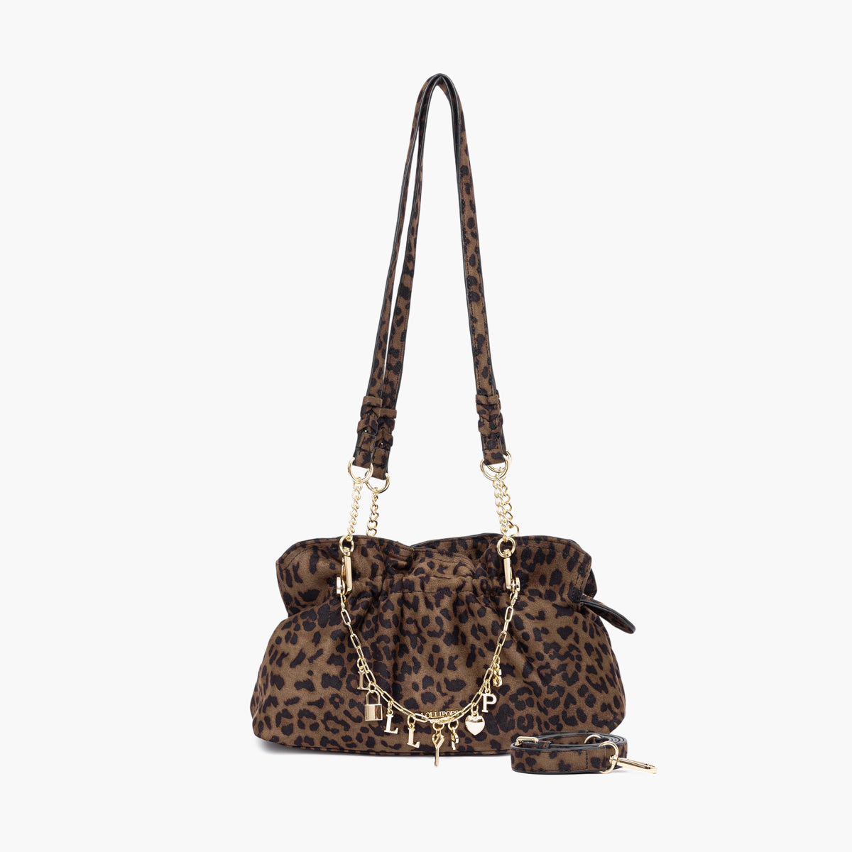 Sac porté épaule léopard Teana M