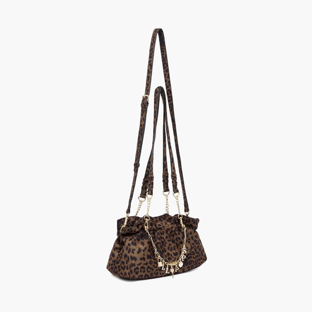 Sac porté épaule léopard Teana M