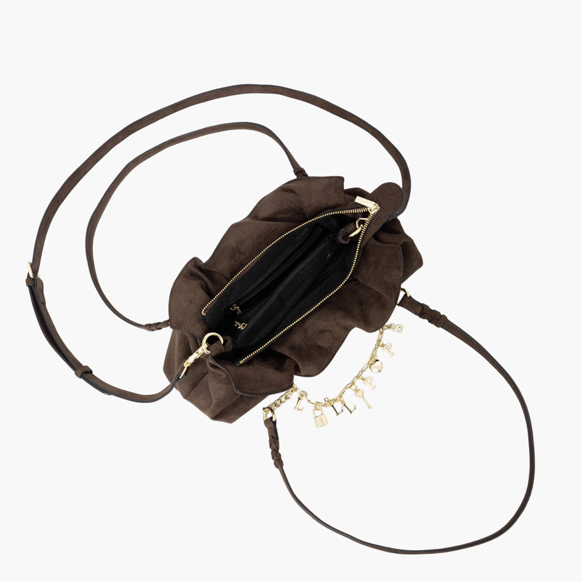 Sac porté épaule marron Teana M