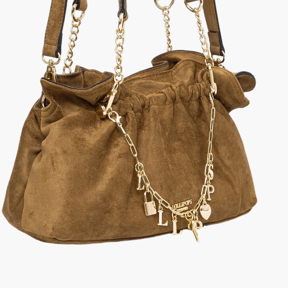 Sac porté épaule camel Teana S