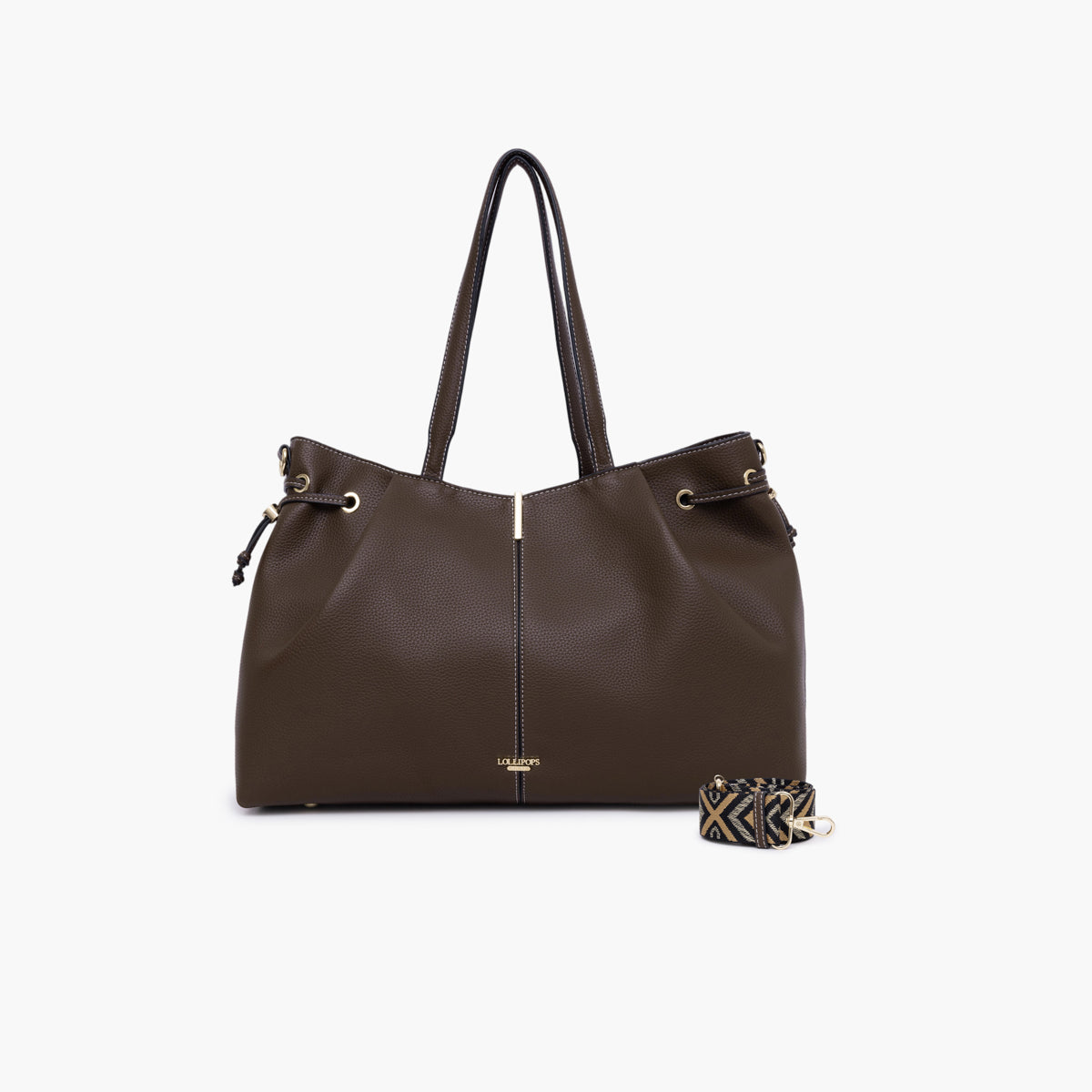 Grand sac shopper marron Taloum L