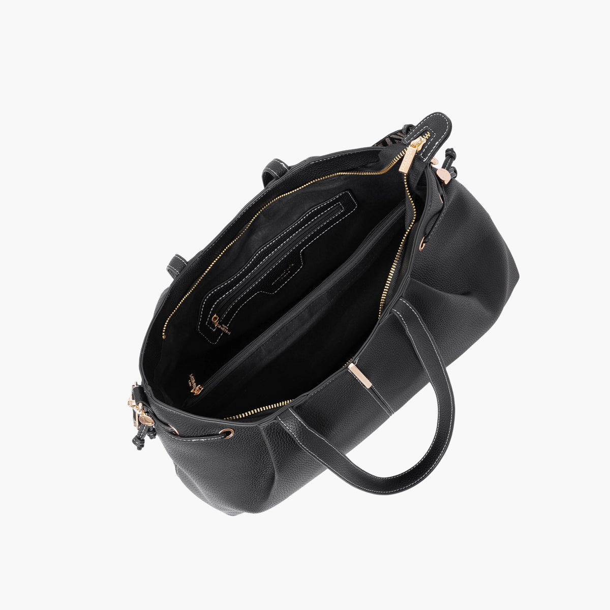 Grand sac shopper noir Taloum L
