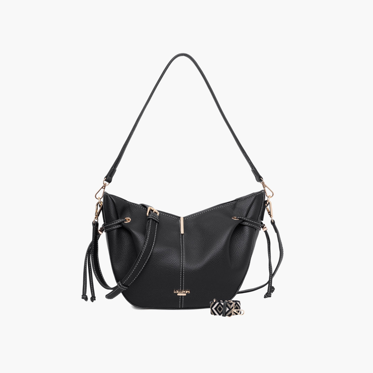 Sac porté épaule noir Taloum