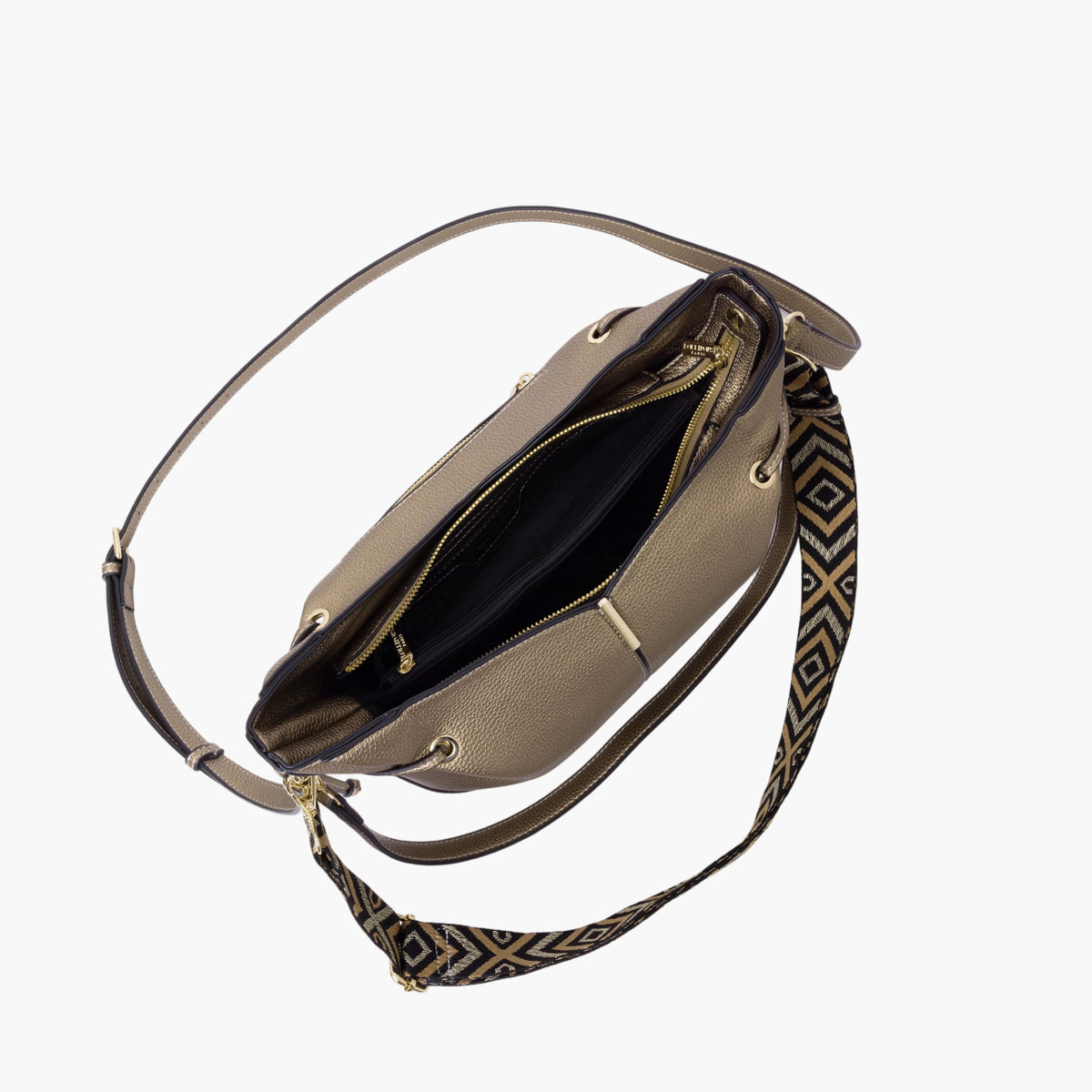 Sac porté épaule bronze Taloum M