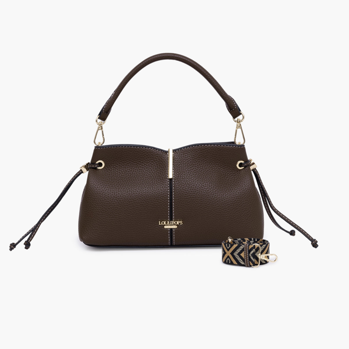 Petit sac porté épaule marron Taloum S