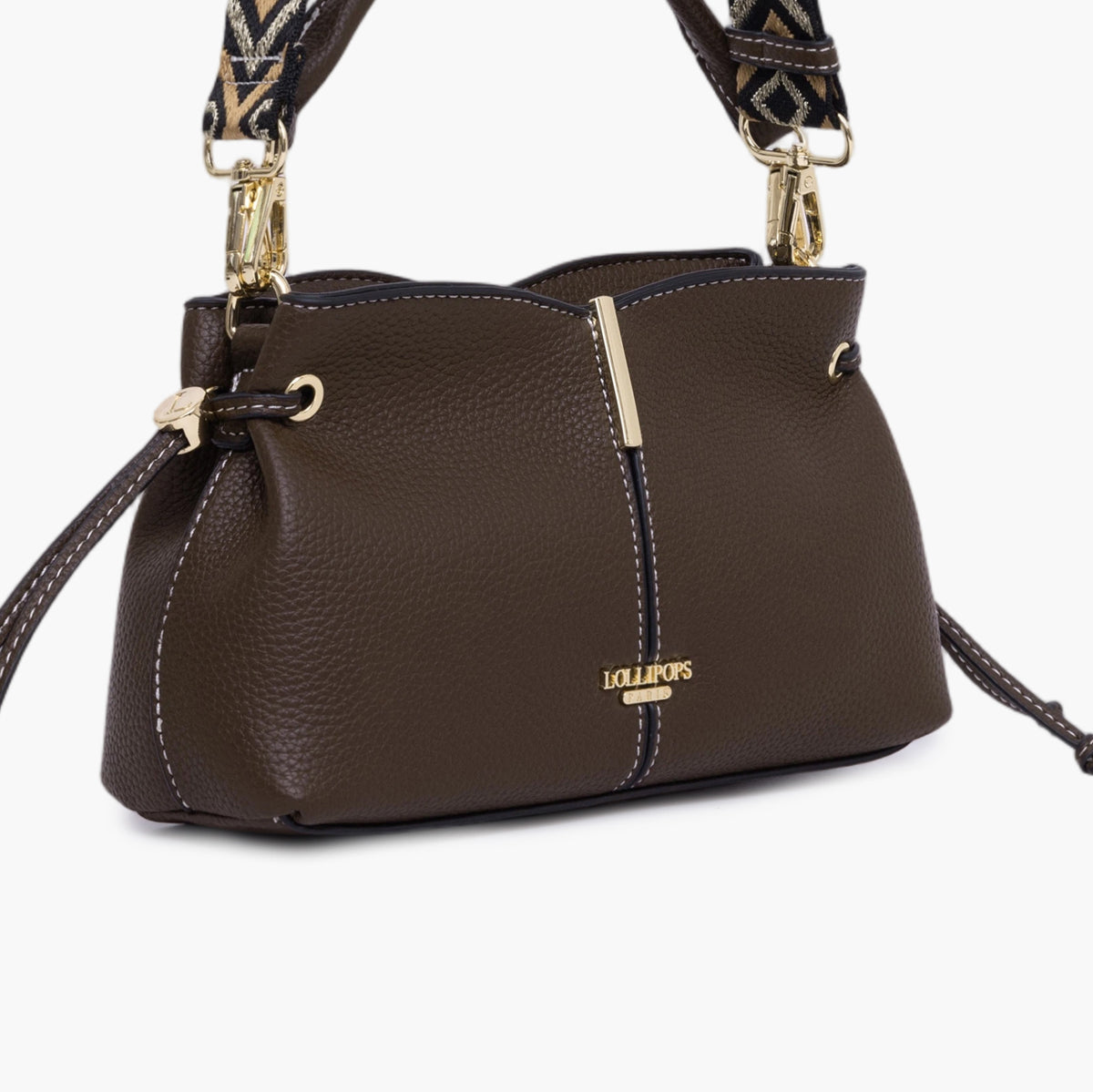 Petit sac porté épaule marron Taloum S